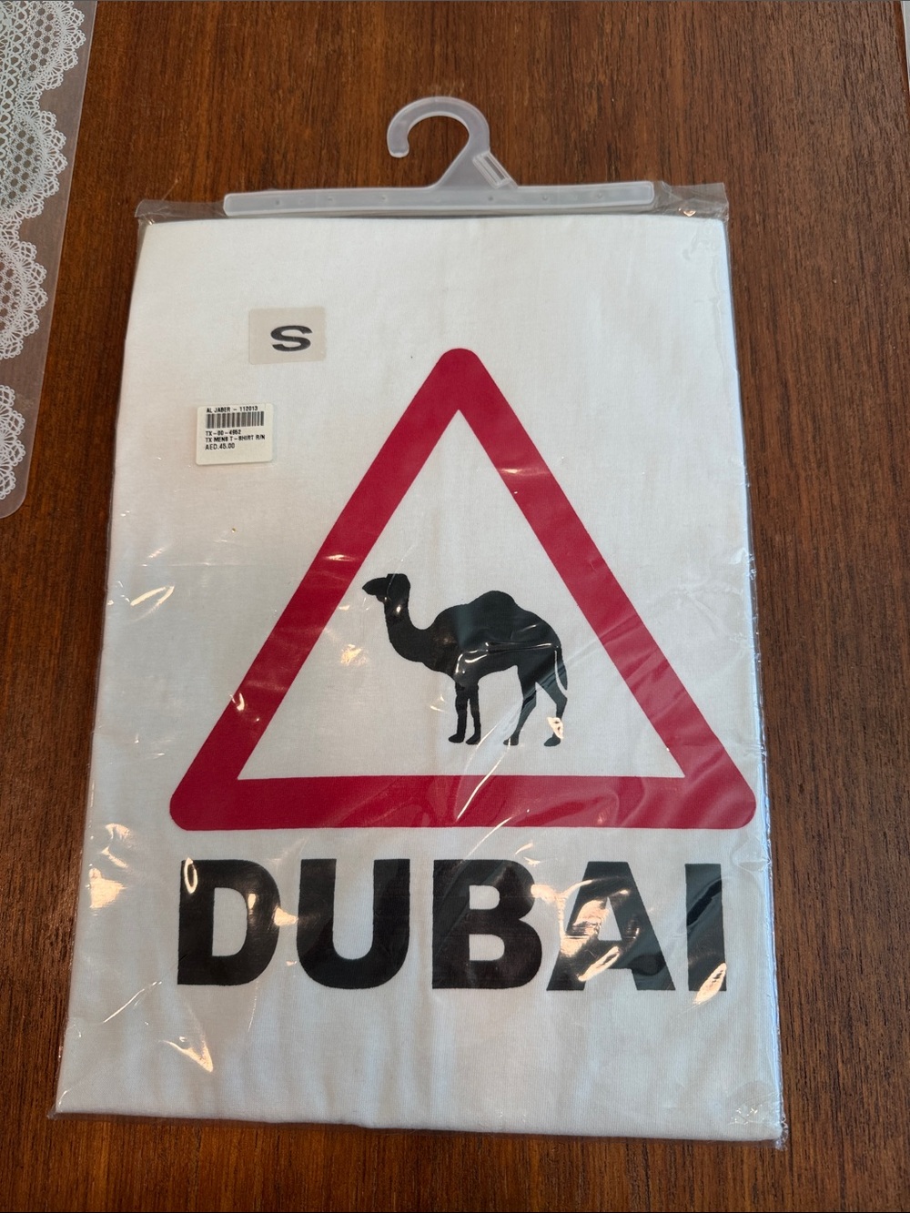 Dubai Camel Graphic Men’s White T-Shirt
